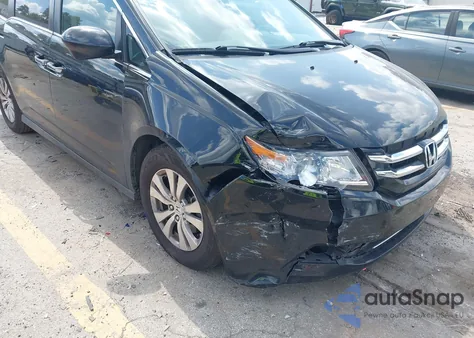 2017 Honda Odyssey Se из США, поврежденный, VIN 5FNRL5H33HB008343